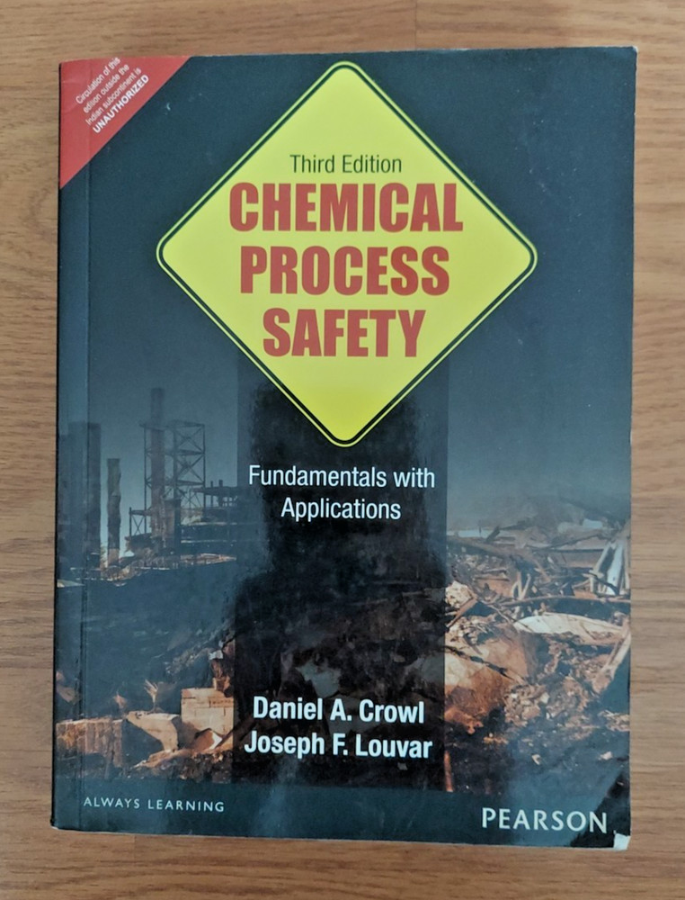 Chemical Process Safety Fundamentals with Applications Third Edition Book