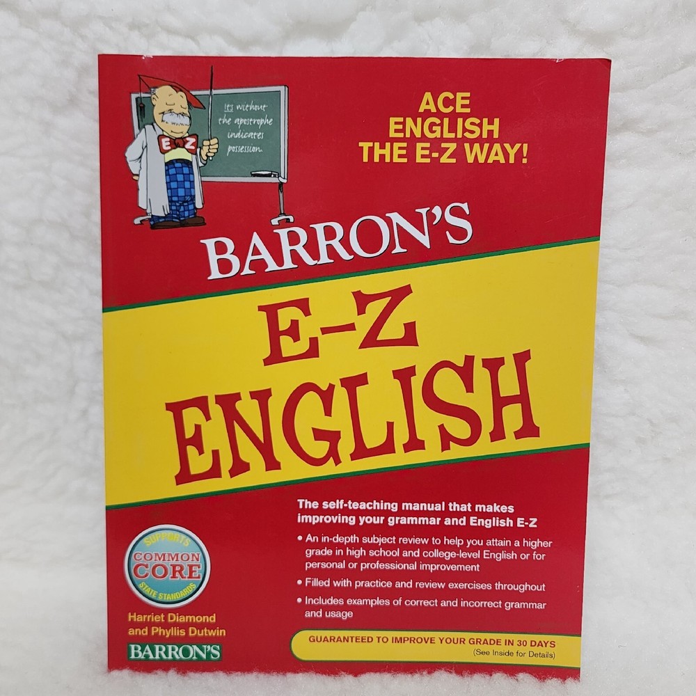 Barron’s Easy Way Ser.: E-Z English by Phyllis Dutwin and Harriet Diamond (2009,