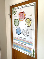 Laminated Wall Chart The Five Elements of Chinese Medicine Miridia Acupuncture