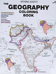 Geography Coloring Book – Paperback, by Kapit Wynn – Acceptable p