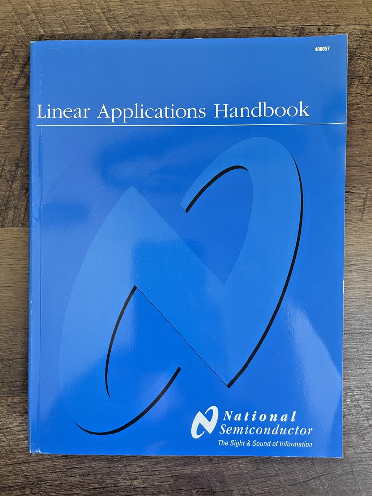 National Semiconductor Linear Applications Handbook 2003 w/ CD-ROM Engineering