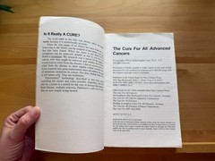 The Cure for Advanced Cancers Hulda Regehr Clark New Century Press OOP 1999