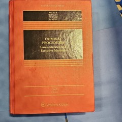 Wolters Kluwer Aspen Criminal Procedures 6th Ed Hardcover Miller Wright Turner