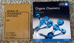 REVIEW OF PHYSIOLOGICAL CHEMISTRY & ORGANIC CHEMISTRY by Bruce (Pearson) Books