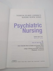 Delmar’s Nursing Review Series: Psychiatric Nursing By Delmar Learning