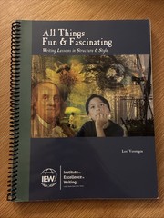 All Things Fun and Fascinating – Spiral-bound By Lori Verstegen – Unused Student