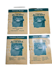 Advanced Algebra (Prentice Hall Tools for a Changing World)COMPLETE SET OPEN BOX