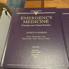 Emergency Medicine Concepts and Clinical Practice Volume 1-3 – 4th Edition ROSEN