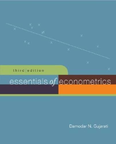 Essentials of Econometrics + Data CD – Hardcover By Gujarati,Damodar – GOOD