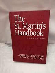 The St. Martin’s Handbook – Hardcover, by Lunsford Andrea A.; – Very Good j