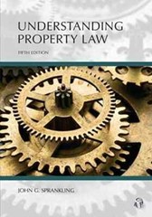 Understanding Property Law – Paperback, by Sprankling John – Very Good