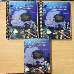 Lot 3 Mosdos Press Literature Pearl Student + Teacher’s Edition Part 1-2 Set
