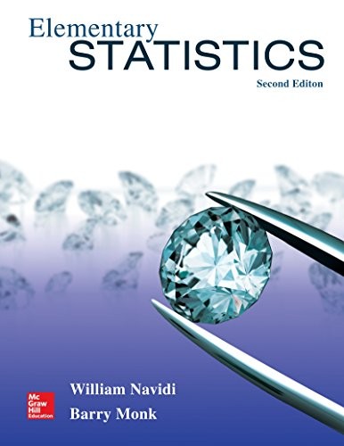 Elementary Statistics with For – VERY GOOD