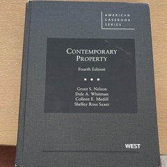 West Academic Contemporary Property 4th Ed Hardcover (American Casebook Series)