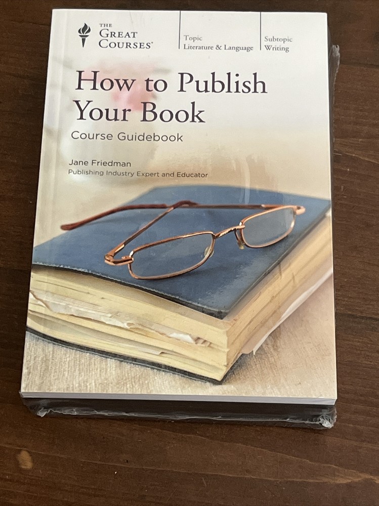 Great Courses WRITING HOW TO PUBLISH YOUR BOOK Guidebook + 12 DVDs NEW Friedman