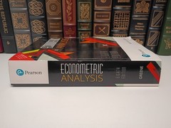 Econometric Analysis 8E William H Greene Pearson Graduate Econometrics PhD HC VG