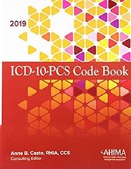 ICD-10-PCS Code Book 2019 Paperback Anne Casto