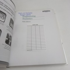 Wiley Engineering Statistics Fifth Edition Hardcover by Montgomery Runger Hubele