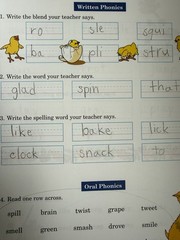 A Beka Book Spelling and Poetry 1 & Letters and Sounds 1 (Fifth Ed; Student Tes…