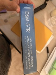 Diagnostic and Statistical Manual of Mental Disorders DSM-5-TR™