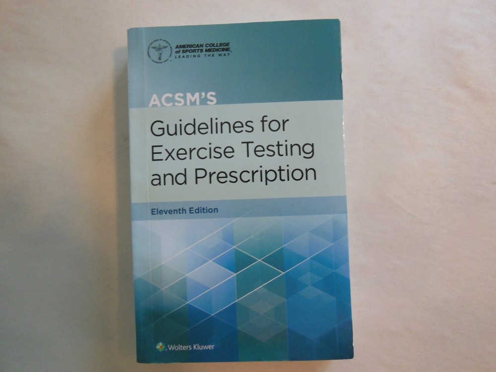 Lippincott Connect-Acsm Ser.: ACSM’s Guidelines for Exercise Testing and…