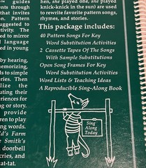 The Animated Literacy Pattern Reading & Singing Activities Book Jim Stone 1999