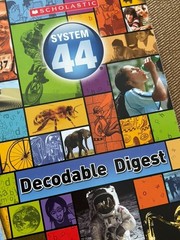 System 44 Book, Decodable Digest, scholastic, 286 pages