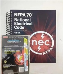 NFPA 70 National Electrical Code NEC 2020 Edition Spiral WITH BBI Fast Tab