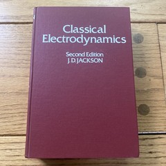 Classical Electrodynamics by John David Jackson 1975 2nd Edition Hardcover Book