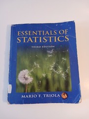 Essentials of Statistics Third Edition by Mario F. Triola (2008, CD-ROM Incld