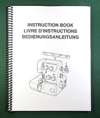 Elna 264 Instruction Manual: 84 Pages & Protective Covers!