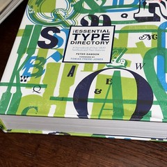 Essential Type Directory by Peter Dawson (English) Hardcover Book