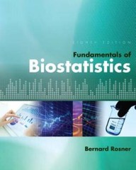 Fundamentals of Biostatistics – Hardcover By Rosner, Bernard – VERY GOOD