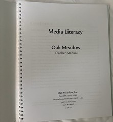 Critical Media Literacy Oak Meadow High School Course Book/Text/Teacher Manual