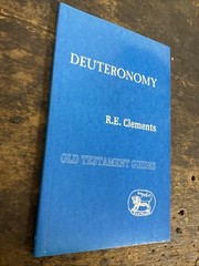 Deuteronomy by R. E. Clements (1989, Uk-Trade Paper)