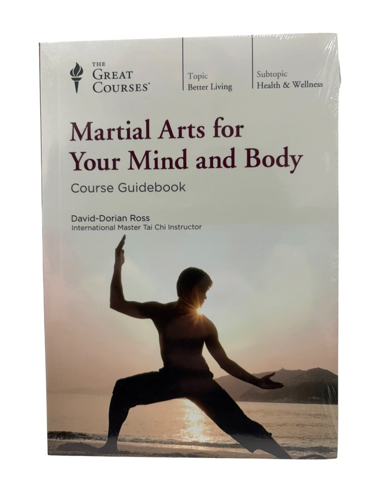 sealed Martial Arts for Your Mind and Body Great Courses DVD and Guidebook