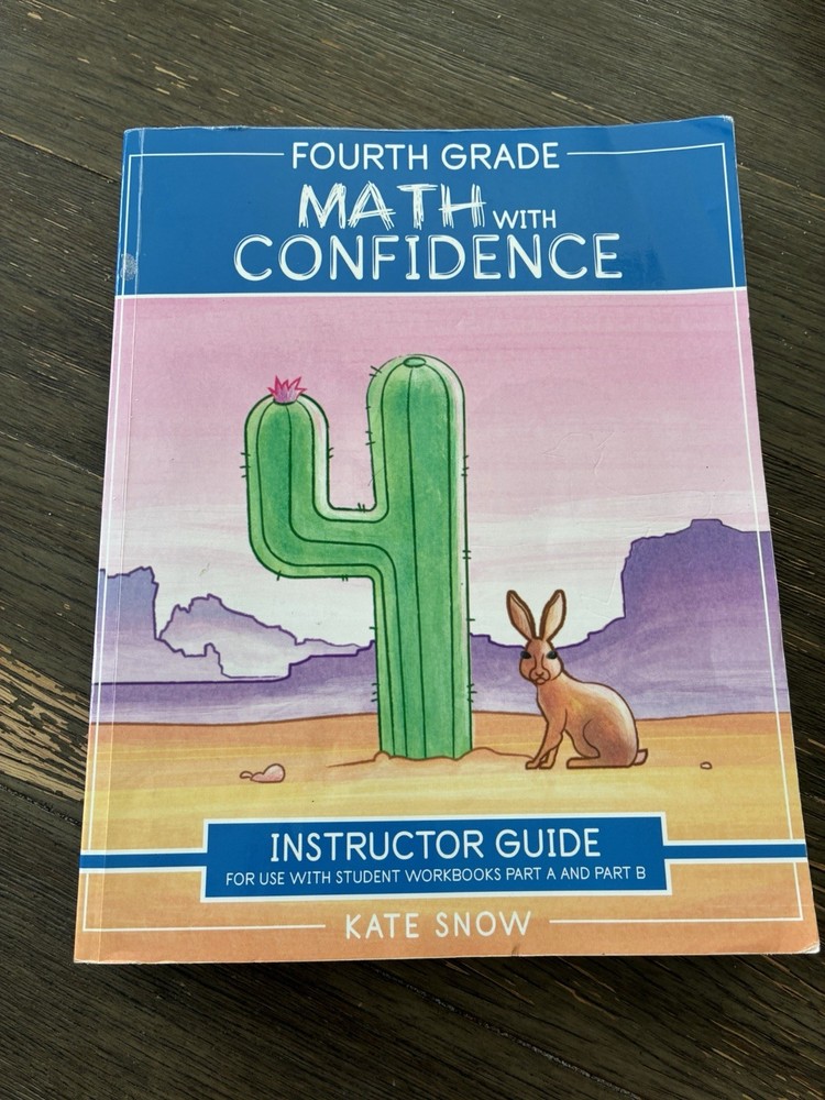 Math With confidence instructor Guide 4th Grade