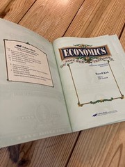A Beka Economics student book and guide like new