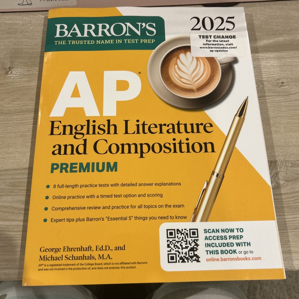 Barron’s AP Prep: AP English Literature and Composition Premium, 2025
