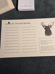 IEW Phonetic Zoo 1999-2011 Large Cards and 2010 Spelling Zoo Cards Set Used