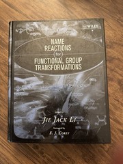 Name Reactions of Functional Group Transformations
