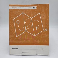 UNMARKED PAGES Amplify CKLA Grade 1 Skills 1 Activity Book | Phonics Workbook VG