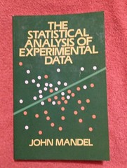 THE STATISTICAL ANALYSIS OF EXPERIMENTAL DATA by John Mandel Paperback