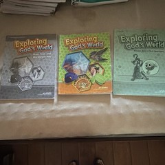 Abeka Exploring God’s World Science Paperback 3-Book Set Student + Answer Keys