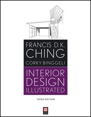 Interior Design Illustrated – Paperback By Ching, Francis D K – GOOD