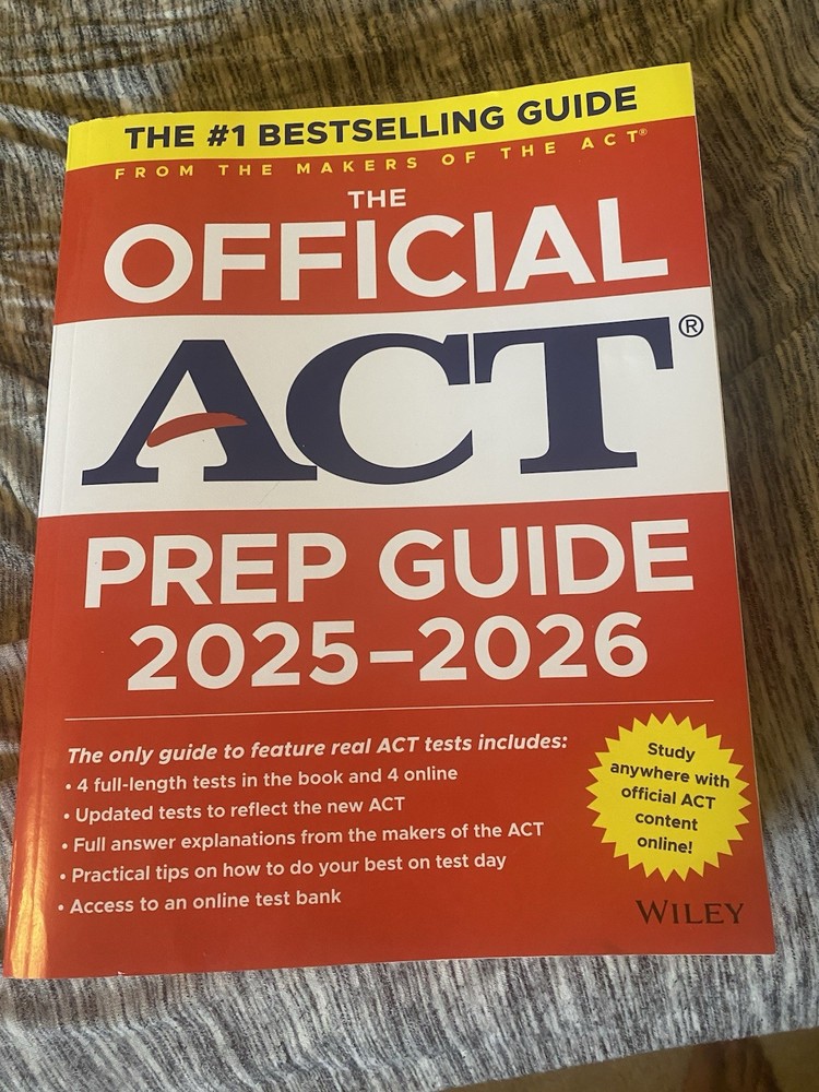 Official ACT Prep Guide 2025 – 2026 : Book + Online Course by ACT (2025,…