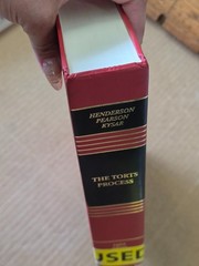 2012 The Torts Process Wolters Kluwer Eight Edition hardcover