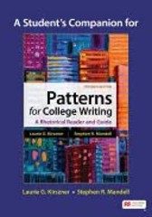 A Students Companion for Patterns for College Writing – Paperback – GOOD