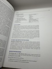 Chemistry: Structure and Dynamics 5th Edition Hardcover Spencer Bodner Rickard