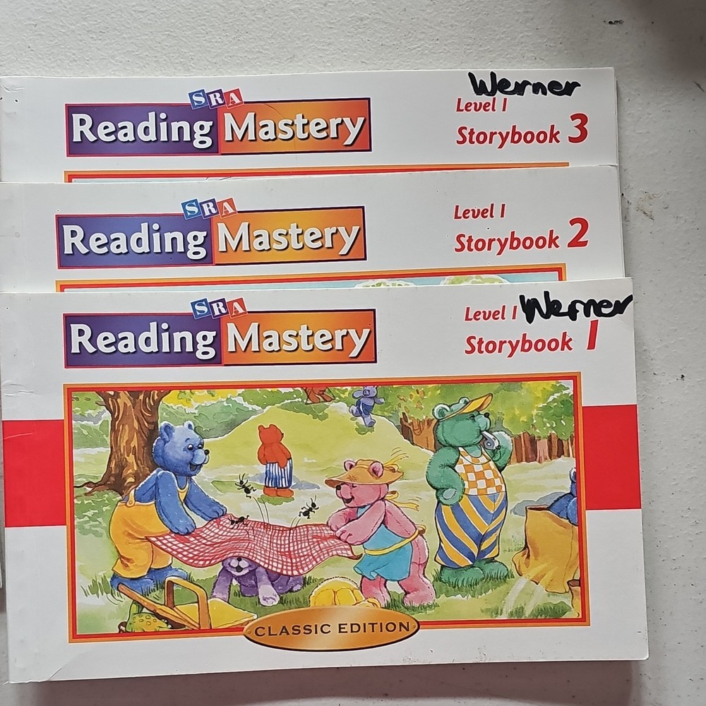 SRA/McGraw-Hill Reading Mastery Classic Ed Level 1 Storybooks 1-3 2003